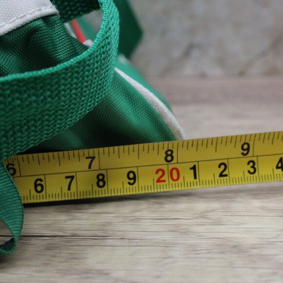 Vintage Seleccion Mexicana Soccer Travel Small Green Duffel Bag Nylon Mexico Y2k - Picture 12 of 13